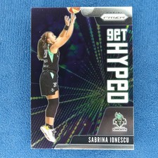 2021 WNBA Panini Prizm - Get Hyped - Sabrina Ionescu #11 N.Y. Liberty Basketball
