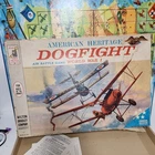 VINTAGE 1963  MILTON BRADLEY WW1 BI-PLANE  "DOG FIGHT" BOARD GAME
