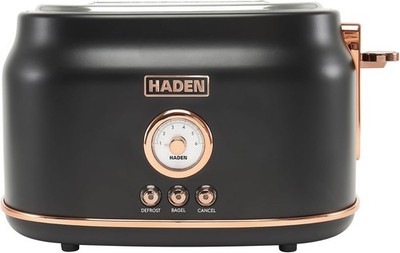 Dorset 2-Slice Wide-Slot Toaster Stainless-Steel Bread Toaster W/ Adjustable