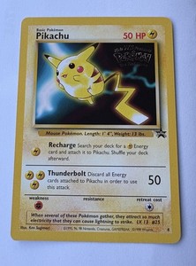 Pikachu Movie Card | eBay