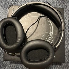 Vonaural E11 Bluetooth Over-Ear Headband Headphones Active Noise Canceling Black