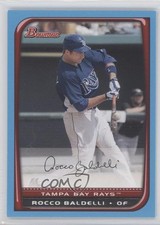 2008 Bowman Blue 131/500 Rocco Baldelli #162 0a7