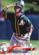 2018 Topps #169 Khris Davis LL - BB