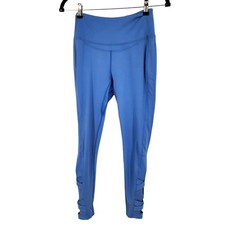 Free People Movement Light Blue Very Prairie Side Lace Leggings Size Small