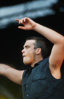 Robbie Williams Pinkpop Festival Landgraaf 24th May 1999 Old Photo 16