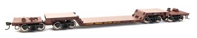 Spur H0 - Walthers Güterwagen 81' Flatcar Chicago & North Western - 50206 NEU