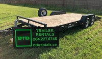 WINNIPEG TRAILER RENTALS, CARGO, DUMP, CAR HAULERS RENT