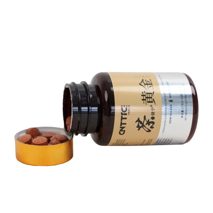 3 botellas/caja de tabletas a presión Chajianning Gold que protegen la salud intestinal Foto 3 de 4