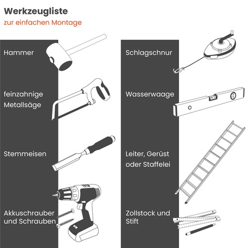 ZAMBELLI Zink Stirnbretthalter, Dachrinne halbrund - Bild 5 von 35