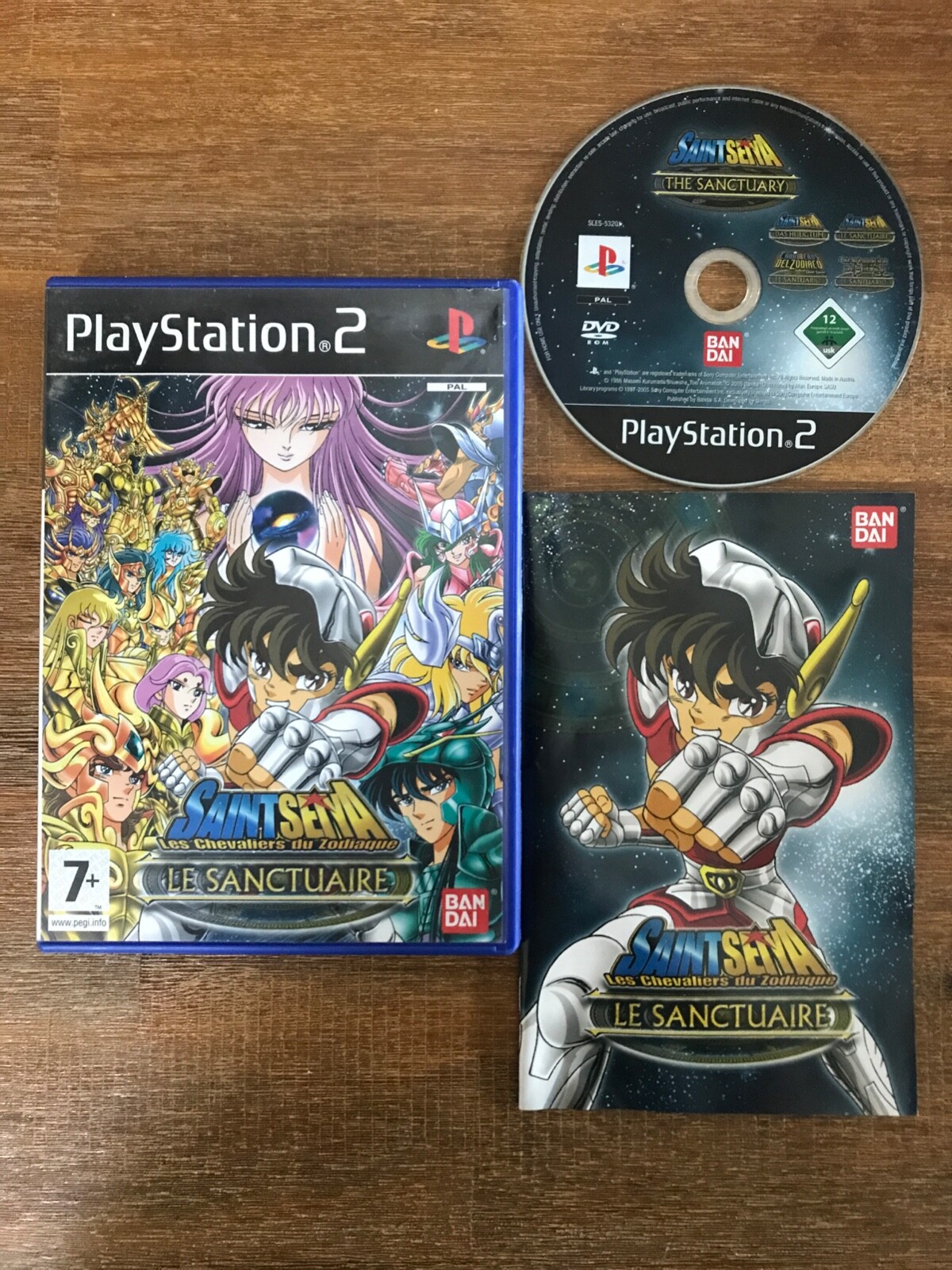Saint Seiya - Les Chevaliers du Zodiaque : Le Sanctuaire - PS2 (complet)