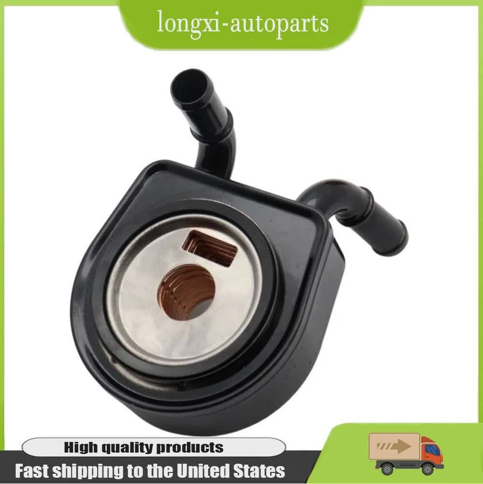 NUEVO Para Dodge Caravans Chrysler 2001-2010 3.3L 3.8L ENFRIADOR DE ACEITE DEL MOTOR Stock en EE. UU. Foto 3 de 4