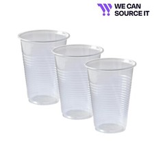 Disposable Clear Plastic Cups Plastic Glasses for  Travel Wedding Party 7oz