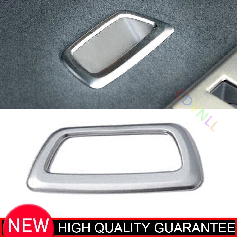 Fit For BMW X1 X2 2016-22 Matte Silver Car Rear Door Tailgate Button Cover Trim