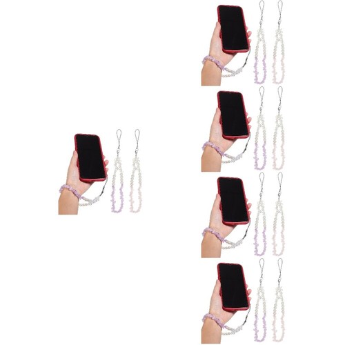 5 Count Handy Kette Telefonanhänger Aus Kristall Handyperlenband - Zdjęcie 12 z 12