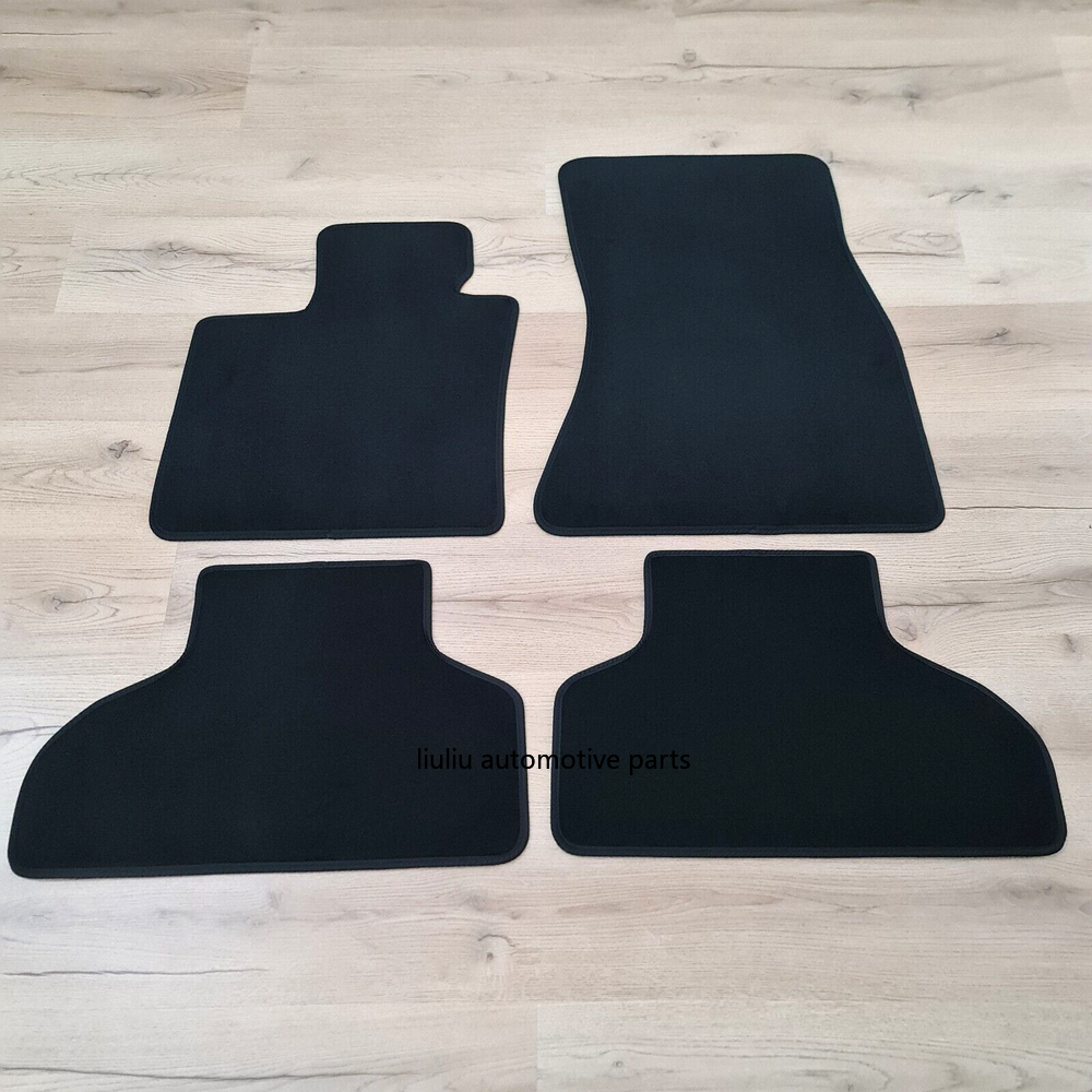 Car Floor Mats Velour for BMW X5 2013 2018 F15 Carpet Black Waterproof Liners X5
