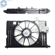 Radiator Condenser Cooling Fan Assembly For 2014-2019 Toyota Corolla SE LE XSE