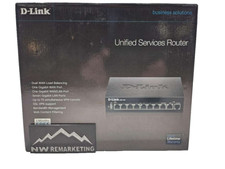 New D-Link DSR-250 8-port Gigabit SSL VPN Unified Services Router
