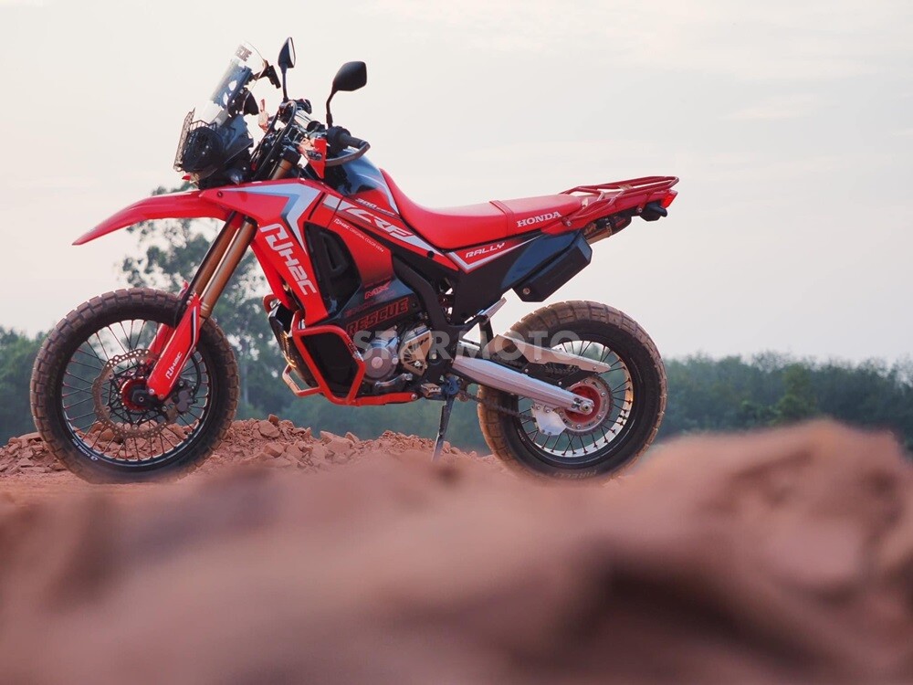 REAR RACK LUGGAGE CARGO FOR HONDA CRF300L 300 RX RALLY RL 2020-23 BOX ALUMINIUM
