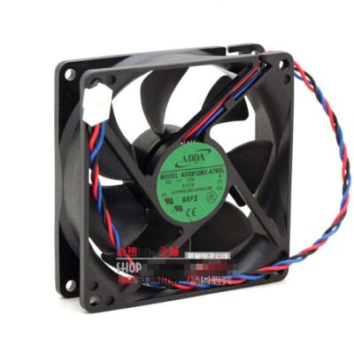 ADDA AD0912MX-A76GL 9025 9CM 12V 0.17A three-wire chassis power   #A6-34