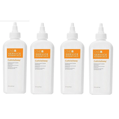 CND Essentials CUTICLE AWAY Cuticle Remover 6oz /177ml Combo 4pcs 2023