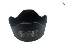 Unknown Brand Black Plastic Lens Hood 63-65mm Twist on type S3108035