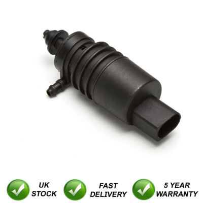 #ad FOR BMW 5 SERIES E39 1997 2003 FRONT SINGLE OUTLET WINDOW WASHER FLUID PUMP GBP 8.95