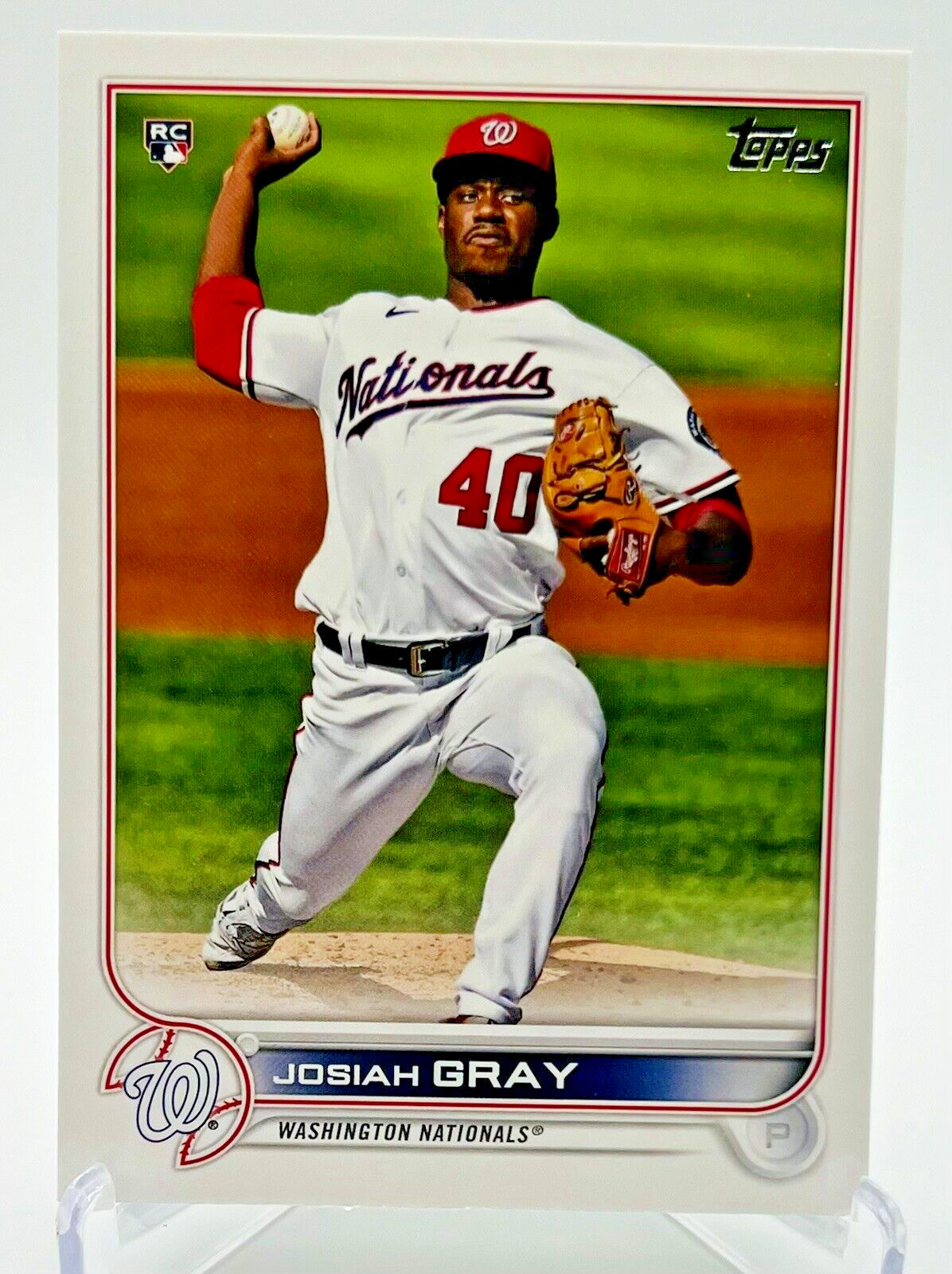2022 Topps Series 1 #43 Josiah Gray RC