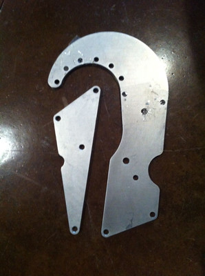 Dodge RAM Supercharger Mounting Plate POWERDYNE BD11A XB1A 318 5.2L 360 5.9L  LA