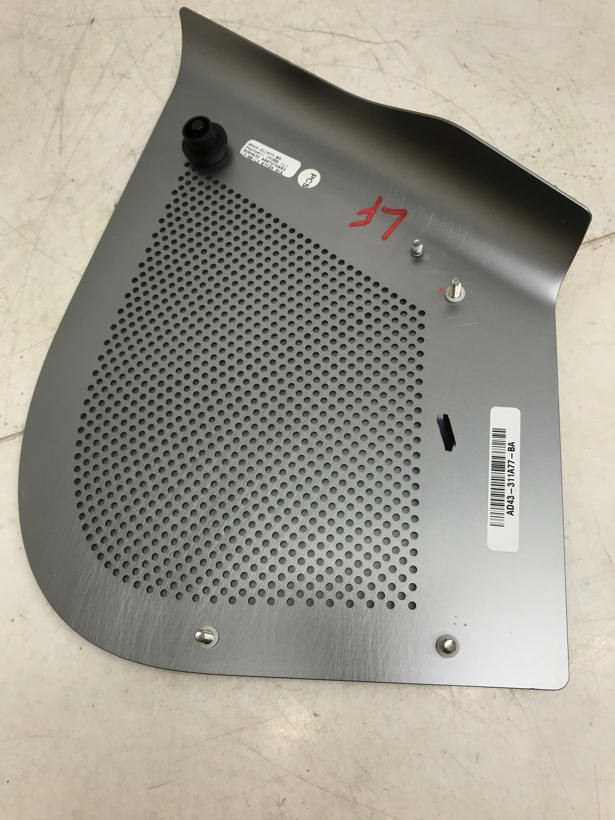 ASTON MARTIN RAPIDE LEFT FRONT SPEAKER COVER B&O AD43-311A77-BA OEM