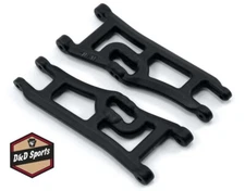 RPM 70662 - Stampede/Rustler Wide Front A-Arms (2) (Black)