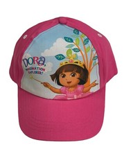 DORA THE EXPLORER Youth Girl  s Hat/Cap Baseball Pink Imagination Explorer NWT