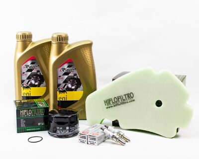 Kit D'entretien Complet Pour Piaggio MP3 500 LT Ie Business ABS (2014-2016) - Filtres + Bougies