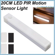 LED Night Light PIR Cold White Cabinet Kitchen Lamp Magnetic Lighting 20CM