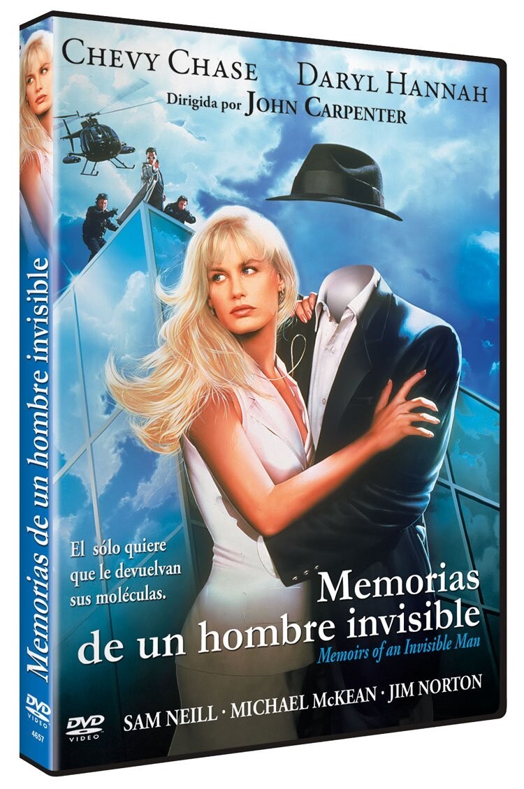 Memorias de un Hombre Invisible  DVD 1975  Memoirs of an Invisible Man