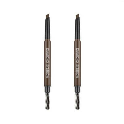 RiRe Diamond Eyebrow Deep Brown 0.35g*2Pcs - FREE SHIPPING