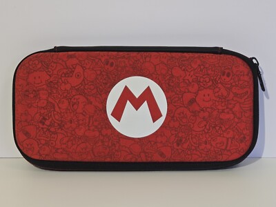 PDP Official Mario Remix Nintendo Switch Deluxe Hard Shell Travel Carrying  Case