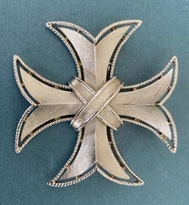 Brooch TRIFARI Maltese Cross