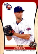 2019 Pacific Coast League All-Stars #21 Colin Rea Cascade Iowa IA Baseball Card