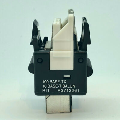 100 BASE-TX / 10 BASE-T BALUN RIT R3712261, RJ45->IVS/Typ 1, Ethernetbelegung