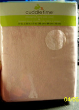 CUDDLE TIME Changing Table Pad Cover 17" x 35" x 7" Pink Soft VINTAGE