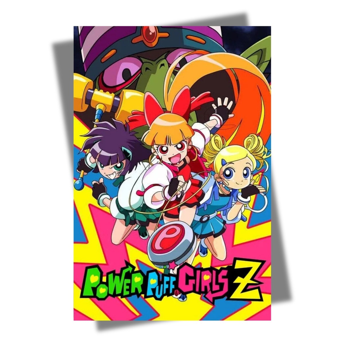 Powerpuff Girls Z Movie Poster Blossom Bubbles Buttercup T90