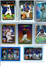 2024 Topps Baseball Series 1 &amp; 2 New York Mets Team Set (27) Base Cards ++WOW++
