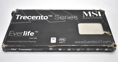 MSI Trecento Series Waterproof Rigid Core Flooring Vinyl Mountains Gray