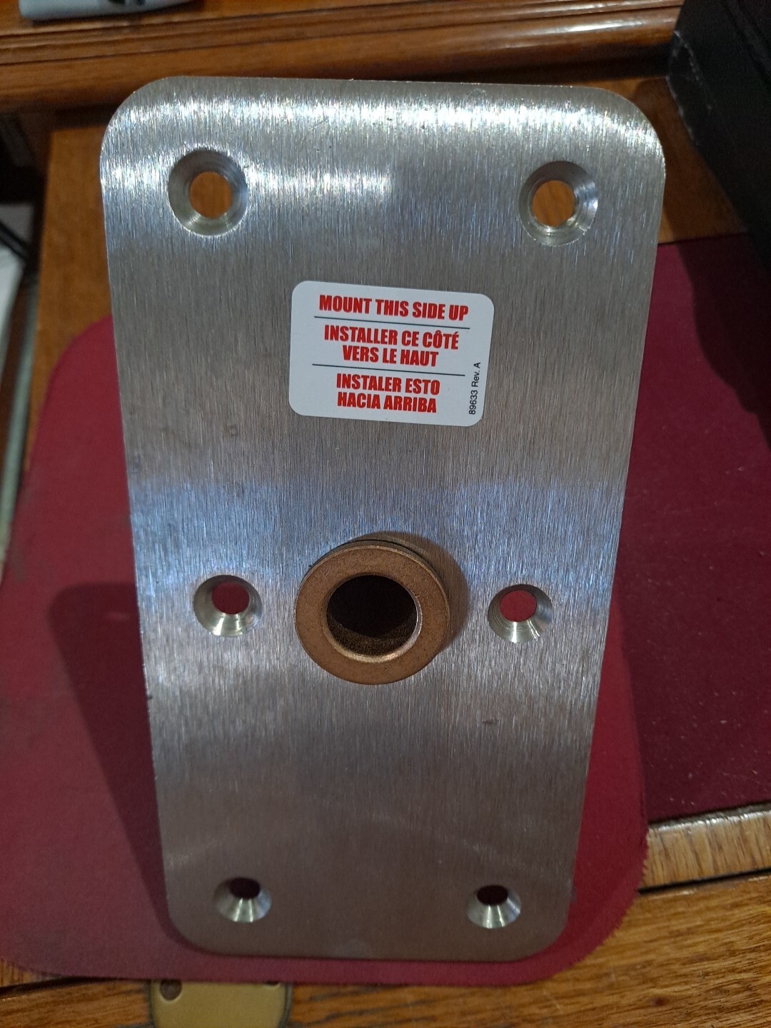 SwivlEze 4x8 Stainless Steel Base 3/4" pin P 6483_T eBay