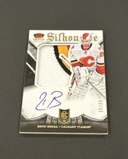 2013-14 CROWN ROYALE RETO BERRA ROOKIE SILHOUETTE GOLD PATCH AUTO RC #’d 25/25!