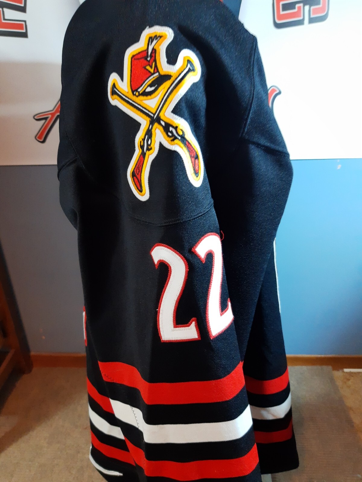 DRUMMONDVILLE VOLTIGEURS GAME WORN JERSEY QMJHL CHL eBay