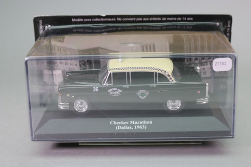 Modèle Réduit Checker Marathon Dallas 1963 Taxi 1/43 - IXO Neuf Boîte D'origine