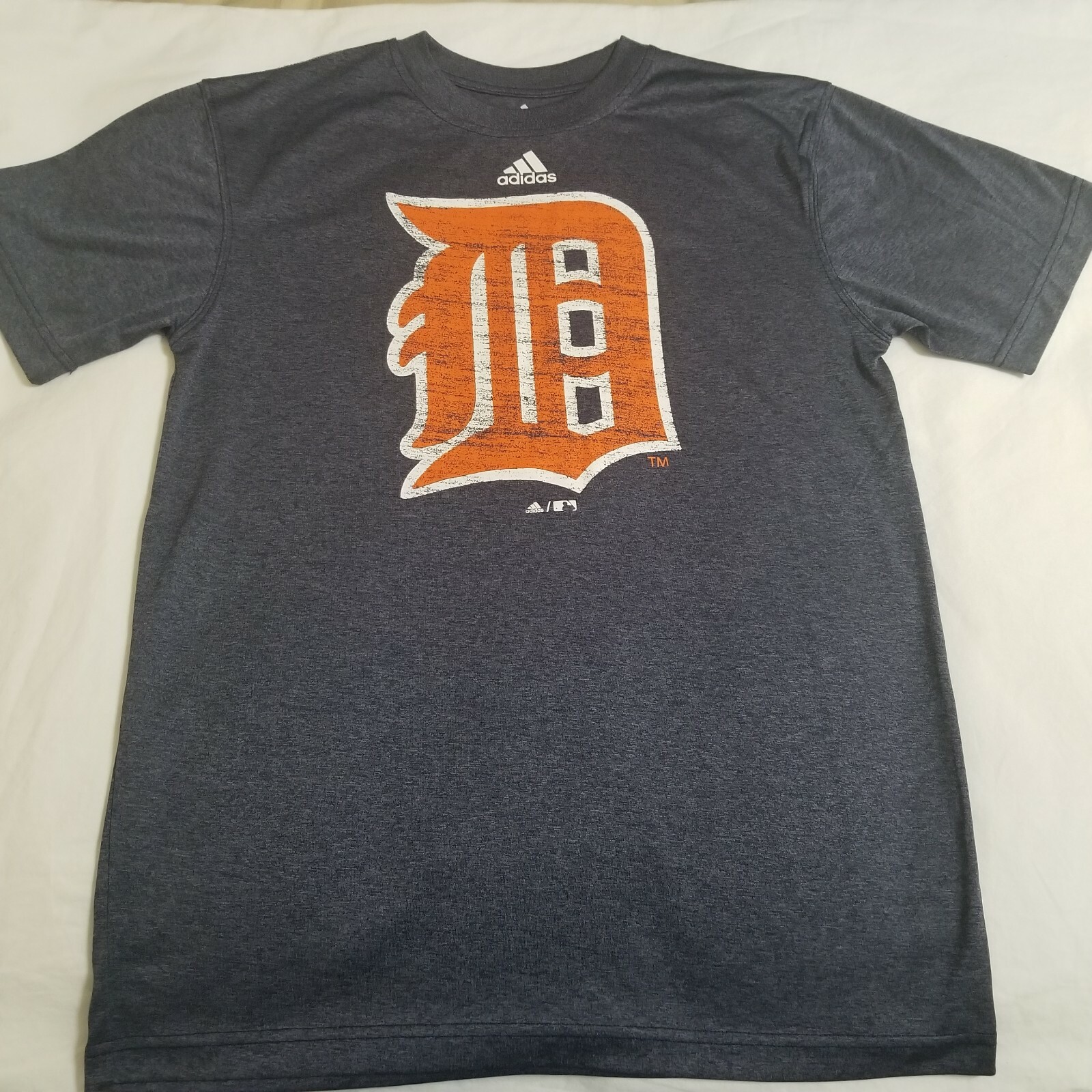 Detroit Tigers Kids Youth T-Shirt sz Large 14-16 New Mlb