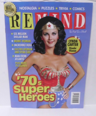 REMIND 1970's Six Million Dollar Man & Bionic Woman Magazine