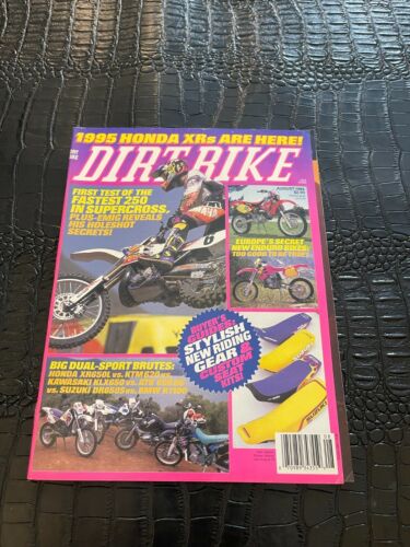 AUGUST 1994 - DIRT BIKE MOTOCROSS minibike magazine - Afbeelding 1 van 1